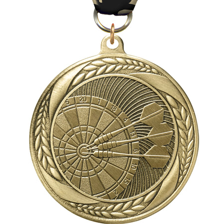 2.25" Darts Laurel Wreath Medal [MM2S-29]