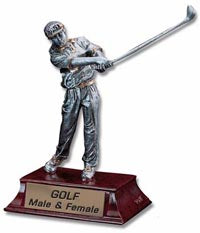 Golf Signature Series Resin Trophy - Female [SSR6-GLF]