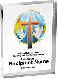 Religion Vibrix Acrylic Award [ACB68V-RL]