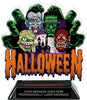 Halloween Monster Mash Colorix-T Acrylic Trophy - 6.25 inch [TACR6-HLWN-MNSTR-Q]