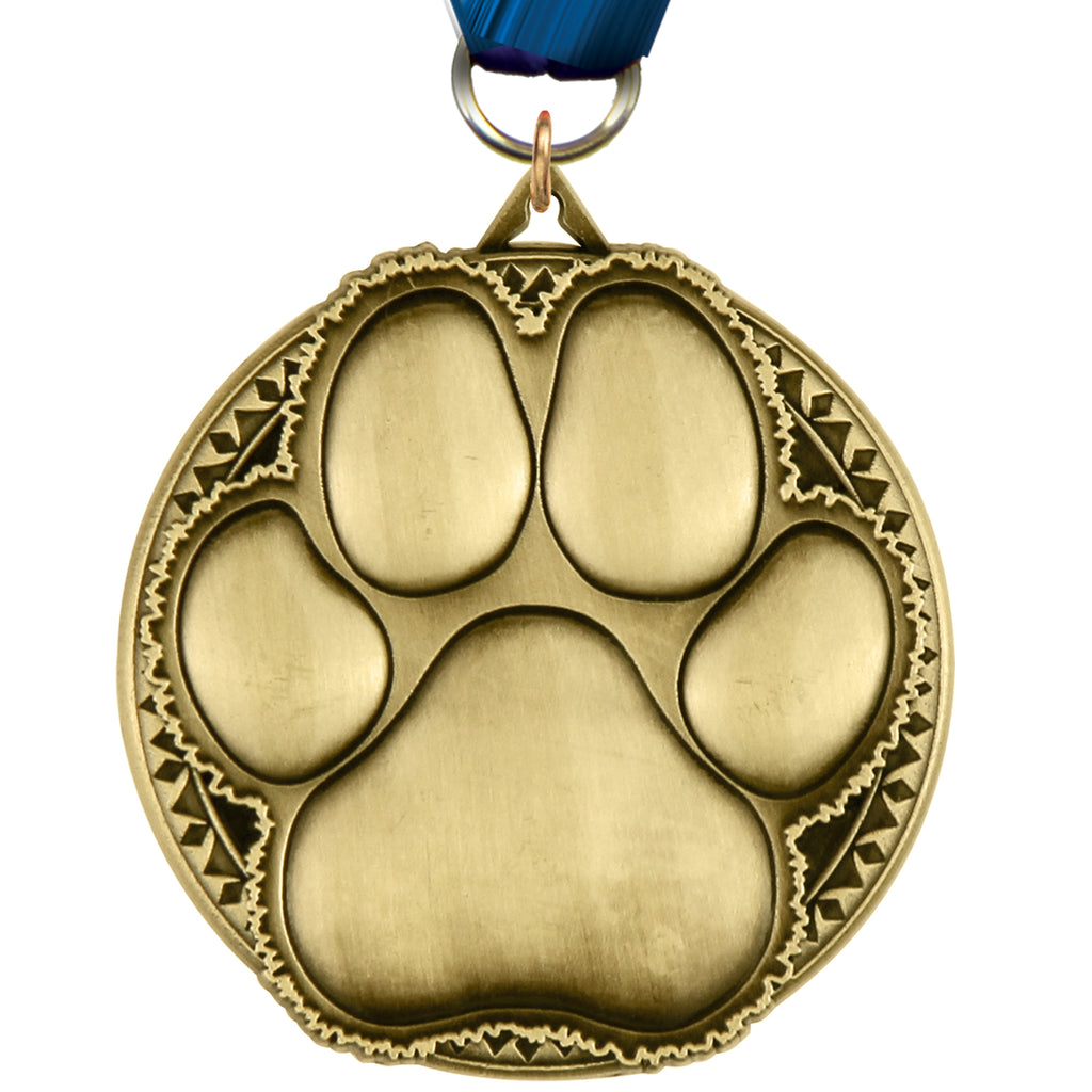 2" Paw Ultra-Impact 3-D Medal [MDTD2-PAW]