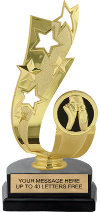 Dance Banner & Stars Trophy [THSRS7-DC]