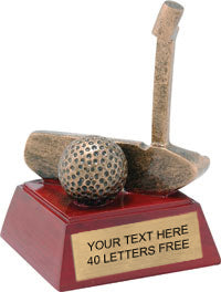 Golf Resin Theme Trophy [S834-GL]