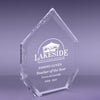 6 inch Multi Bevel Brilliance Arrowhead Acrylic Award [ATMBAH-6-C]