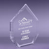 9 inch Multi Bevel Brilliance Arrowhead Acrylic Award [ATMBAH-9-C]
