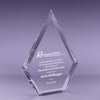 10 inch Multi Bevel Brilliance Diamond Acrylic Award [ATMBDIA-10-C]