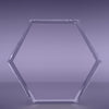 7 inch Multi Bevel Brilliance Hexagon Acrylic Award [ATMBHX-7-C]
