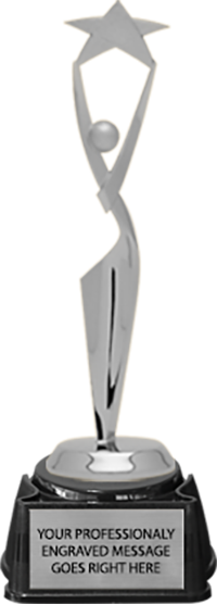 Reach For The Stars All Star Figure- Silver [TRBAS-RFTS-S]