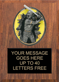 Softball Sport Blasters Plaque [PSB57-SB]