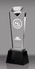 Crystal Diamond Pedestal- 9.5 inch [CP20-9]
