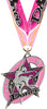 Dance Saturn Glimmer Medal- Silver [MSAT3-DC-S]