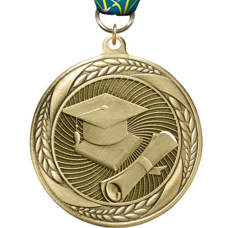 2.25" Graduate Laurel Wreath Medal [MM2S-39]