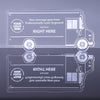 1 inch Thick Acrylic Delivery Truck Award - 6 inch [A1DTF6-Q]