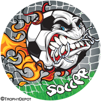 Soccer- Krunch Flame Insert [TD-1618]