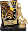 Bears Mascot Billboard Plaque [PBB6-MSCT-BEAR]