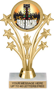 Shooting Stars Color Insert Trophy [Ti-J58]