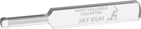 Acrylic Cricket Bat Award - 15 inch [ABAT-CRKT-15-Q]