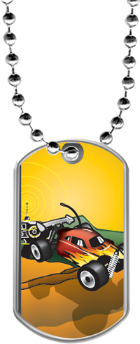 RC Racing Dog Tags [DTLAM2-RCRC]