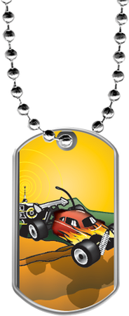 RC Racing Dog Tags [DTLAM2-RCRC]
