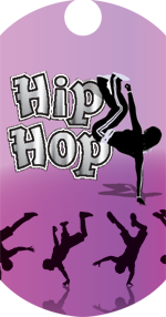 Dance- Hip Hop Dog Tag Insert [DT-1260]