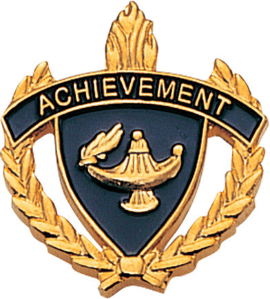 Achievement 3D Enameled Scholastic Pin [PCM-WRT-ACH]
