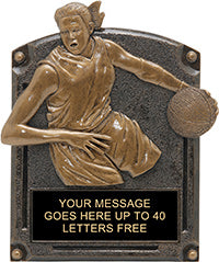 Basketball Female Legends of Fame Resin Trophy [RLOF46-BKF]