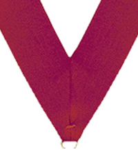 Maroon Neck Ribbon [NKRB-4024]