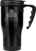 14 oz Laserable Travel Mug- Black [JCTM14-061]