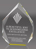 Acrylic Spectra Diamond Award- Gold 7 inch [AP42-GLD-7]