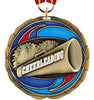 Cheer Epoxy Color Medal - Gold [MEC2-CH-G]