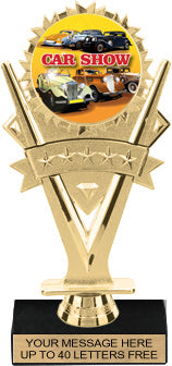Five-Star Victory Color Insert Trophy [Ti-J57]