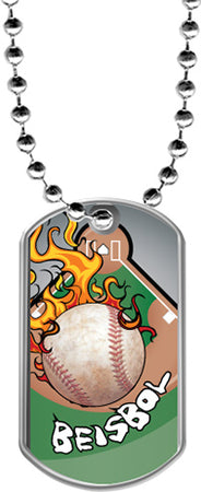 Beisbol Dog Tags [DTLAM2-BS]