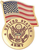 U.S. Army Flag Pin [PCM-USA-154]