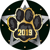 Paw- Black with Gold Insert [TD-4681]