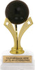 Bowling Triple Star Pedestal Trophy [TSTR6-BW]
