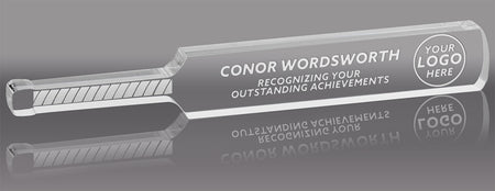 Acrylic Cricket Bat Award - 21 inch [ABAT-CRKT-21-Q]