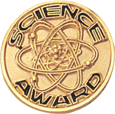 Science Award Enameled Pin [PCM-KN-432]