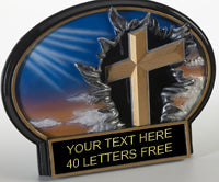 Religion Burst Thru Ovals [BT7-RL]