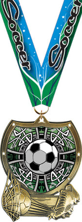 Soccer Shield Insert Medal [MSHLD-SC]