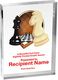 Chess Vibrix Acrylic Award [ACB68V-CS]