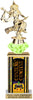 Halloween Costume Contest Diamond Riser Rectangle Column Trophy- 11 inch [TDRSQ11STK-COCO]
