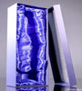 Contemporary Art Glass Award with Blue Accents 12