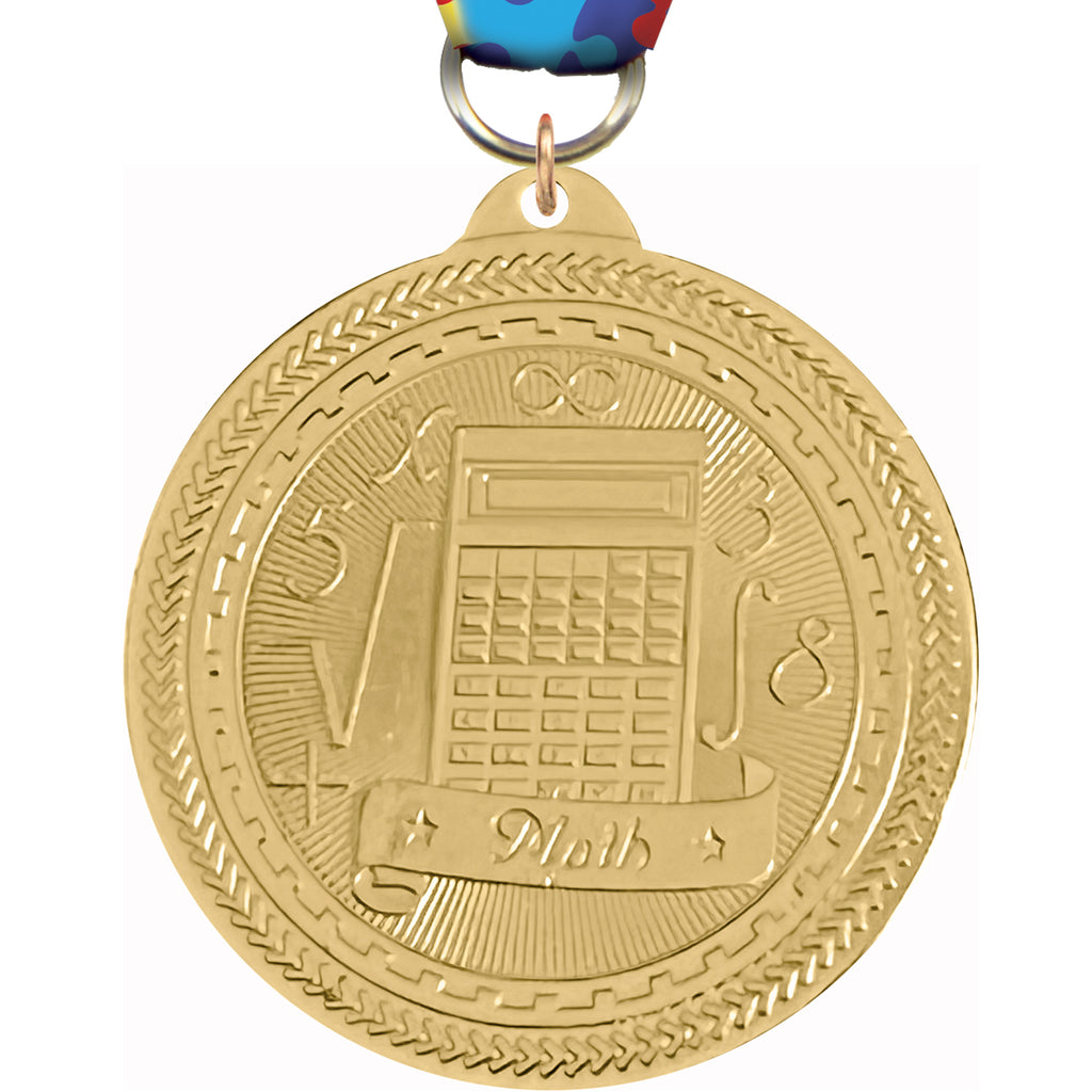Math Britelazer Medal [MBL2-MT]