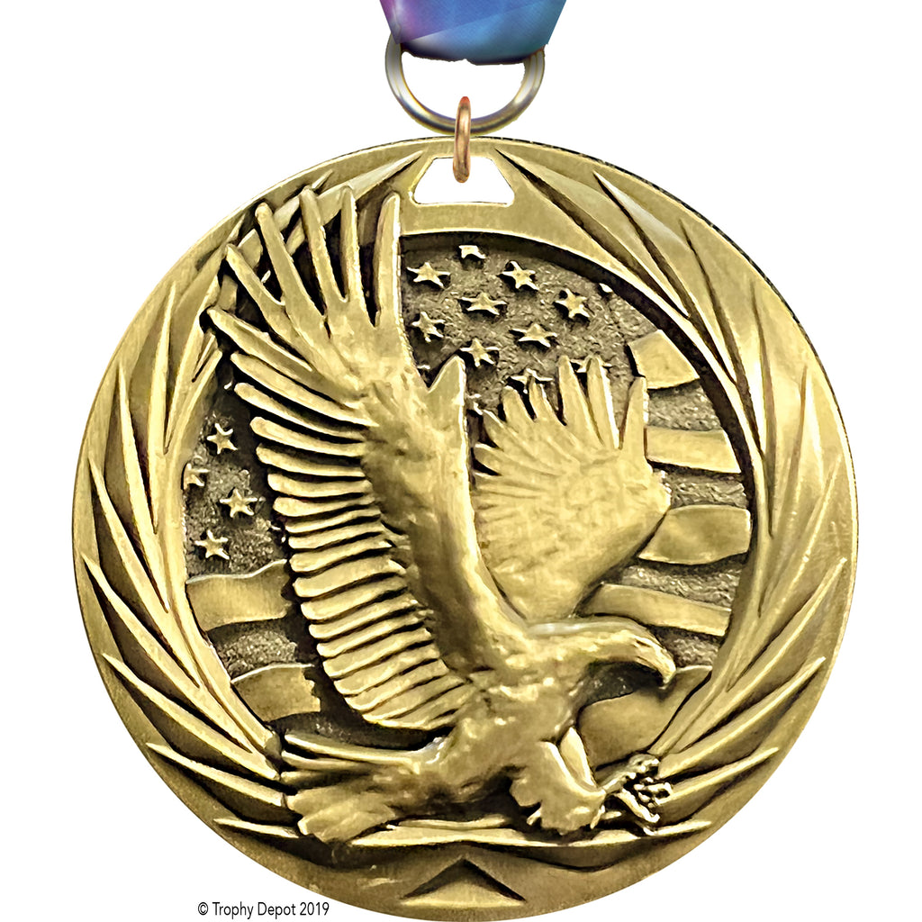 Eagle 2.75 inch Blade 3D Diecast Medal [MBD2-EG]