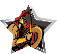 Mascots- Spartans Star Insert [ST-2475]