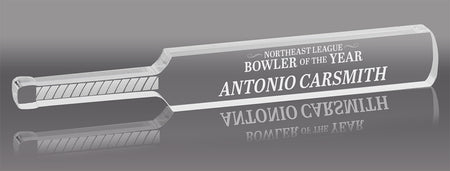 Acrylic Cricket Bat Award - 12 inch [ABAT-CRKT-12-Q]