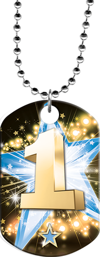 1st Place Monster Dog Tag [DTXL-1ST]
