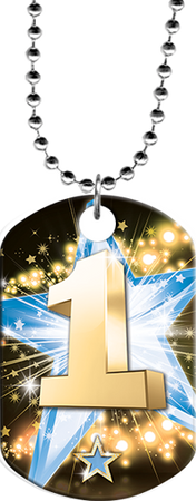 1st Place Monster Dog Tag [DTXL-1ST]
