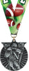 Football Victory Medal- Silver [MVM2-FB-S]