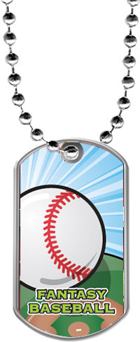 Fantasy Baseball Dog Tags [DTLAM2-FBS]